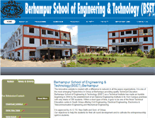 Tablet Screenshot of bsetberhampur.ac.in
